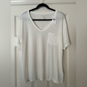 American Eagle White Tee